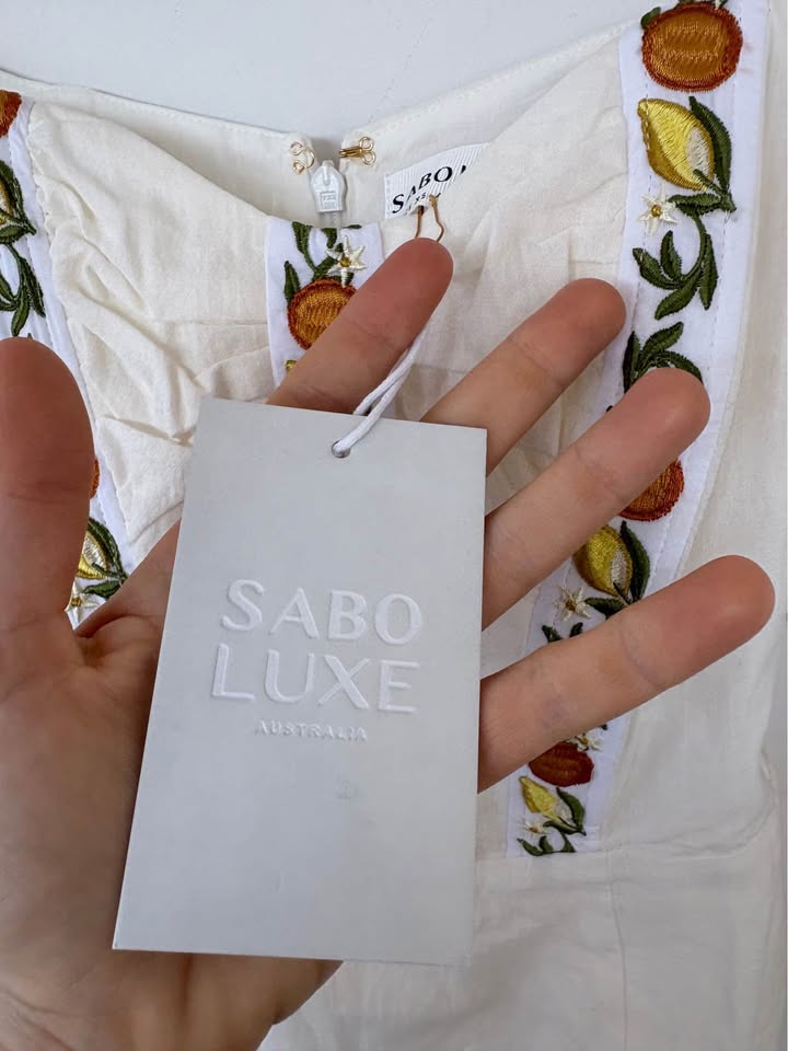 Sabo Luxe Mini Dress - size xs BNWT