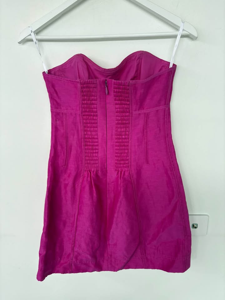Aje Magenta Dress - Size 8