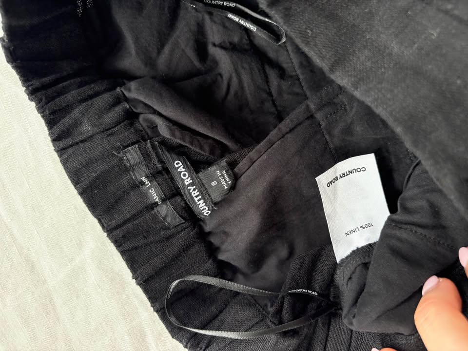 Country Road Linen Pants - size 8