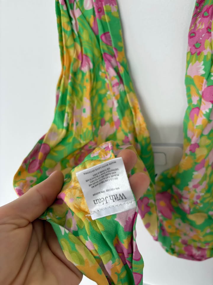 With Jean top - size small