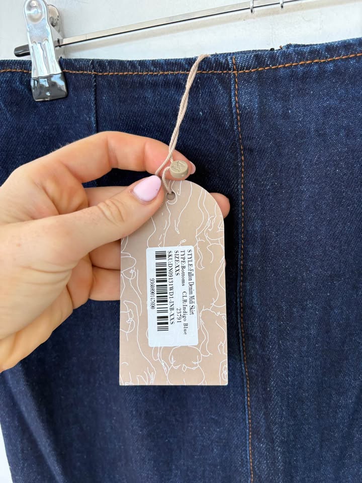 Meshki Denim Set - size XS/XXS