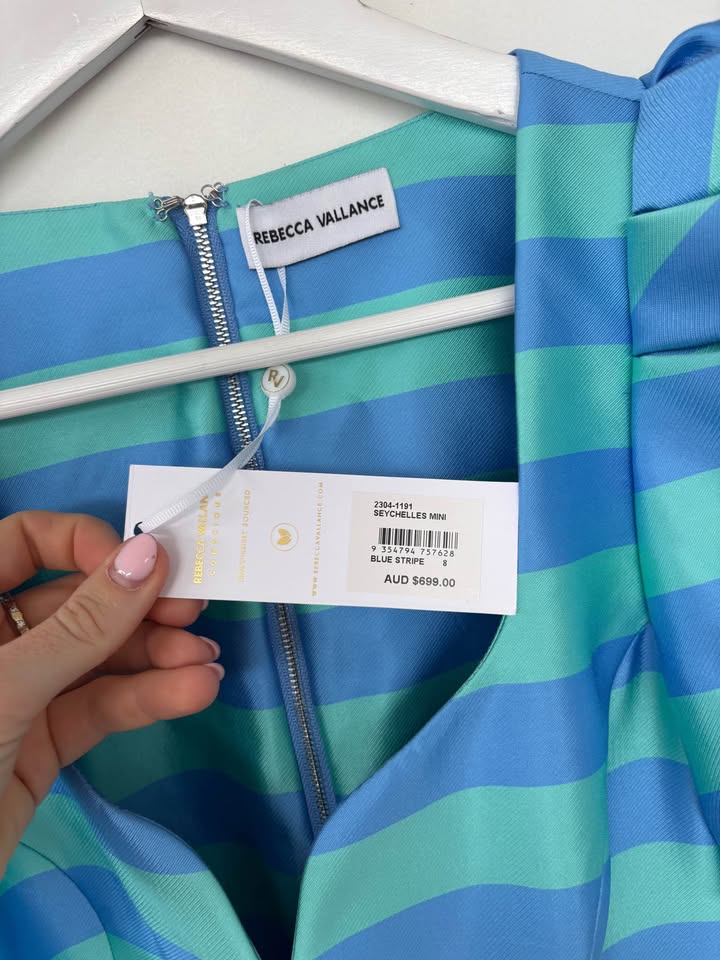 Rebecca Vallance Mini Dress - size 8 BNWT