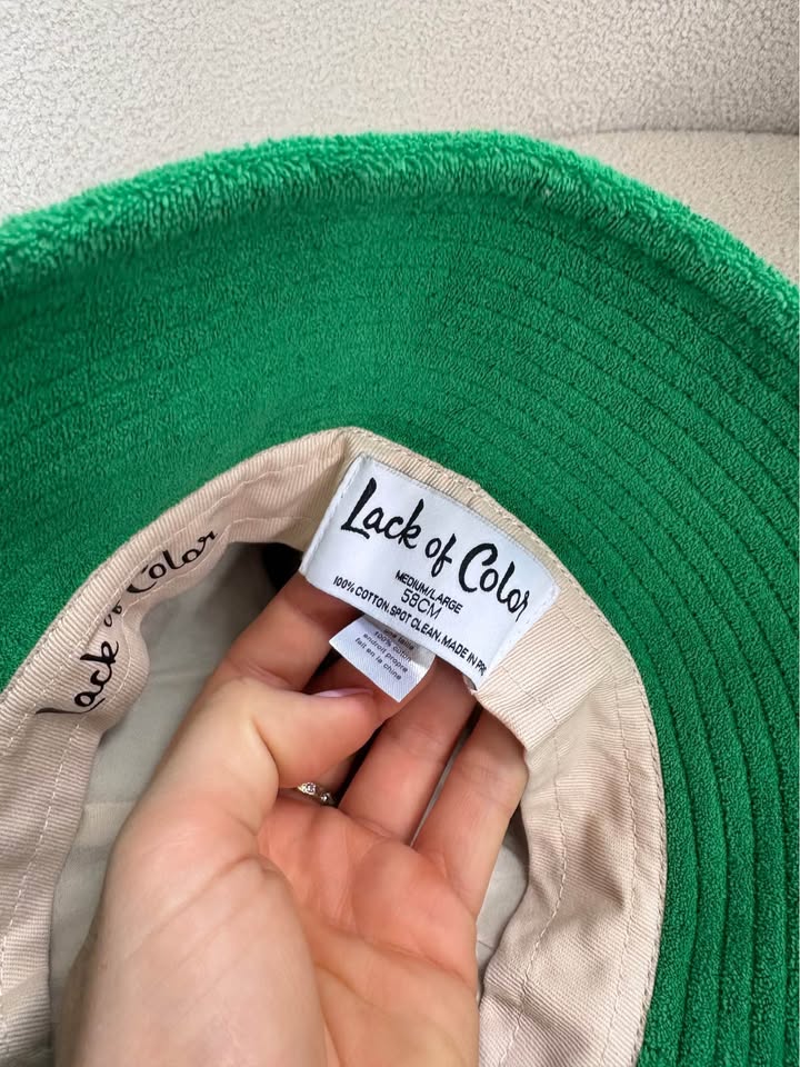Lack of colour hat