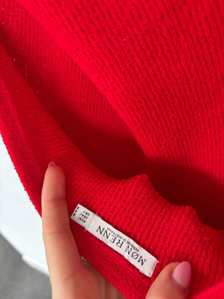 Monn Ren Knit Dress - size 8