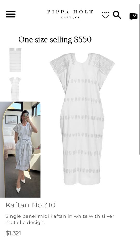 Pippa Holt Kaftan - one size
