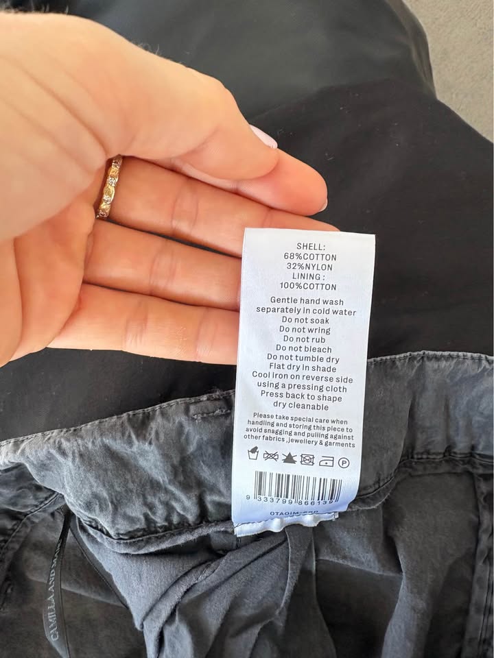 Camilla and Marc Cargo Pants - size 8