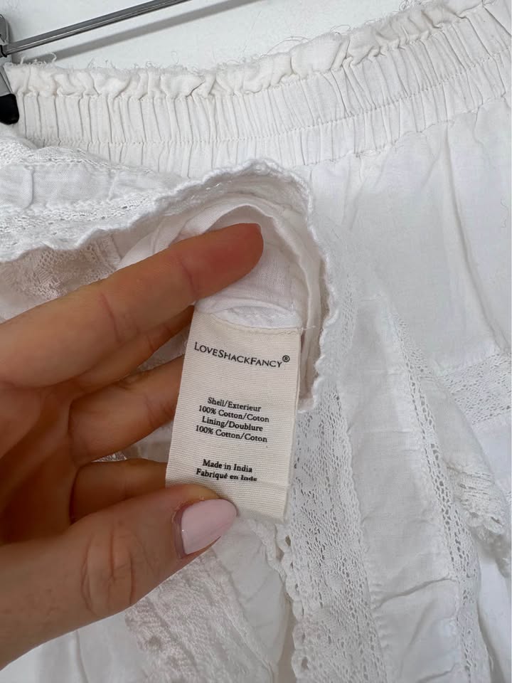 Love Shack Fancy Skirt - size medium