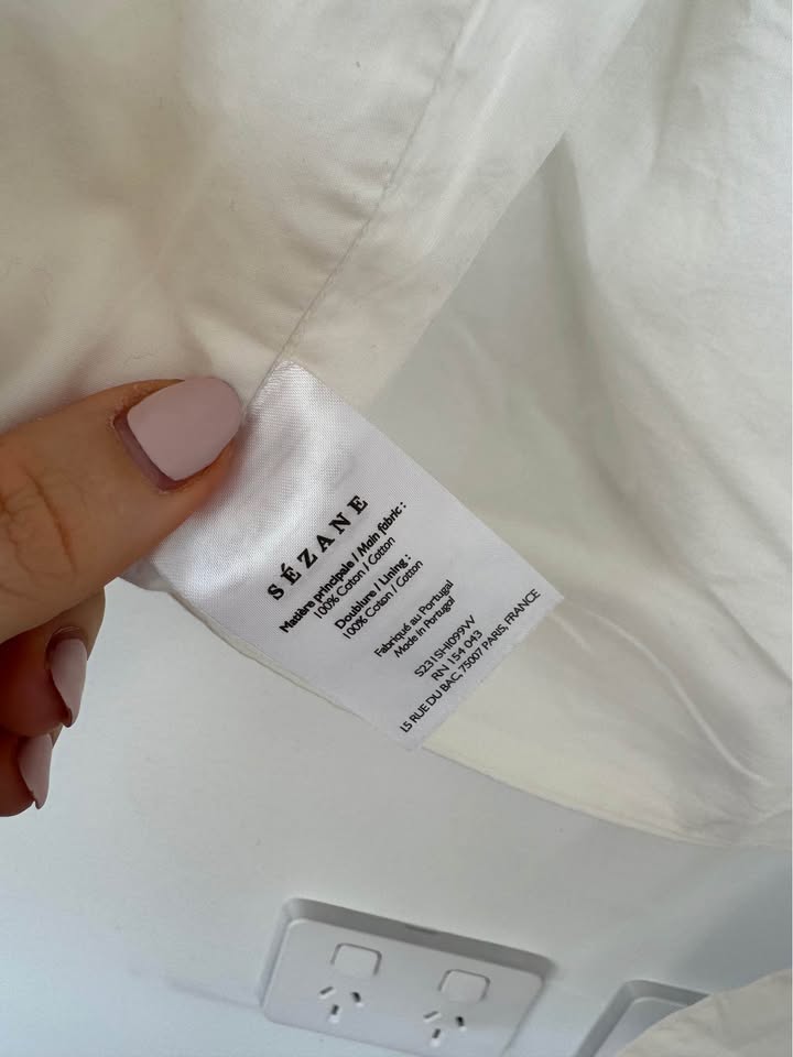 Sezane Top - size 38 (10)