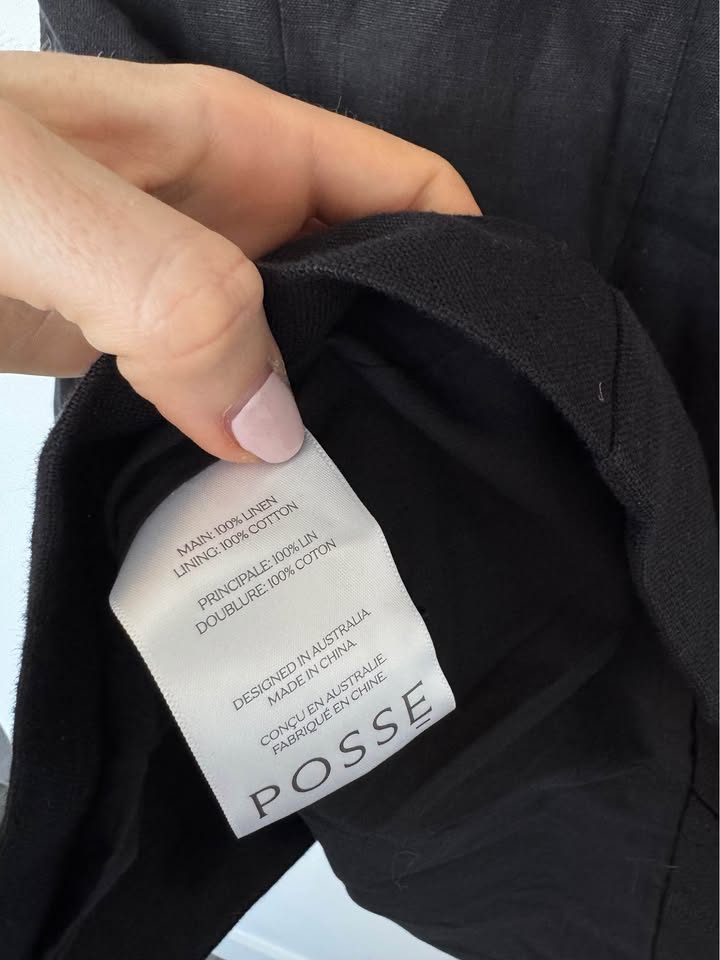 Posse Linen Jacket - size medium