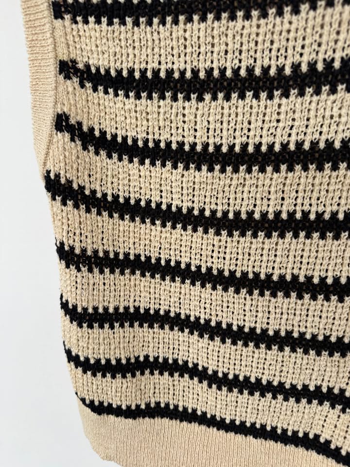 Dissh Knit Vest - size xs