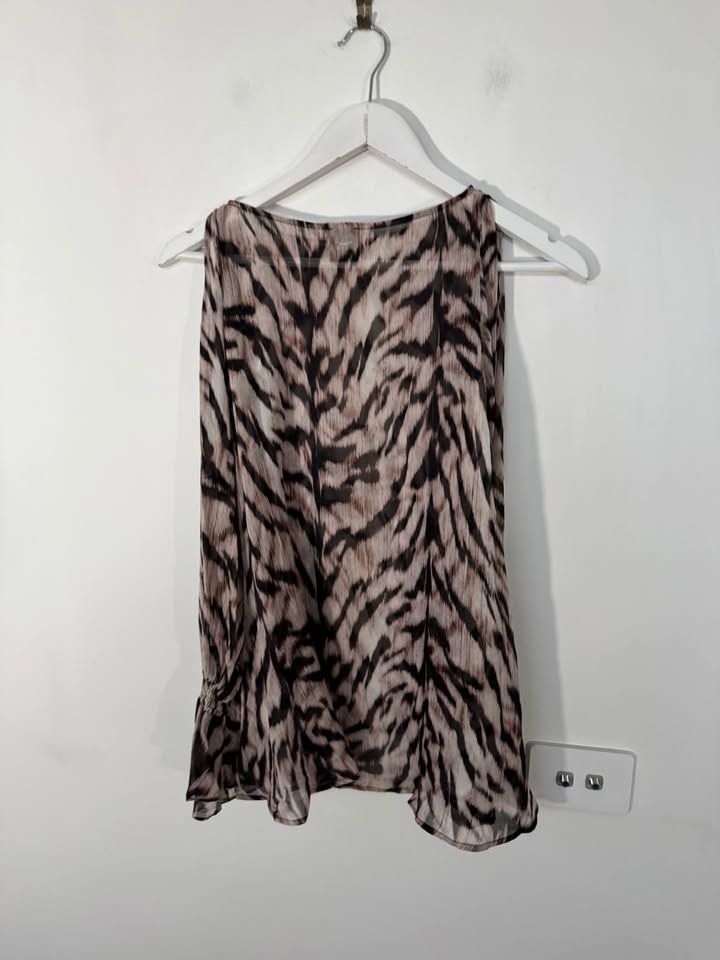 Husk Silk Blouse - size 0