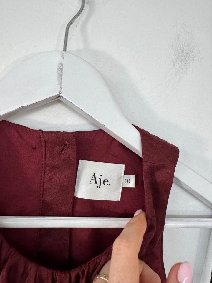 Aje Maxi Dress - size 10