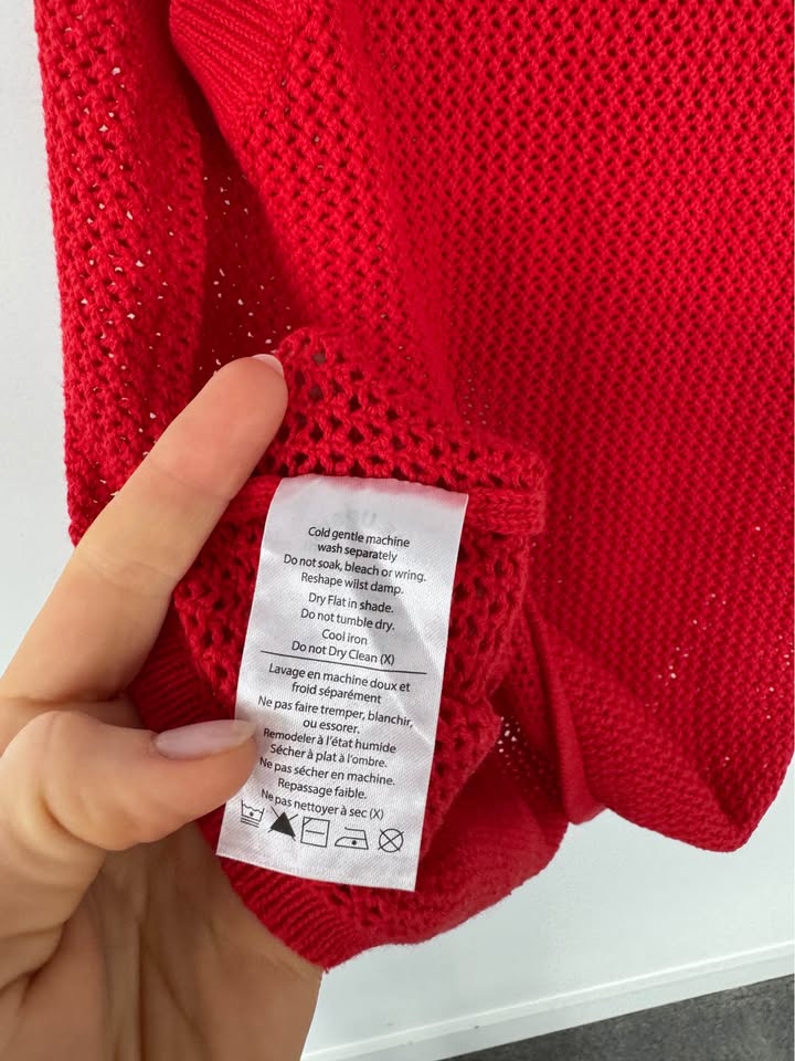 The Upside Knit Vest - size medium BNWT