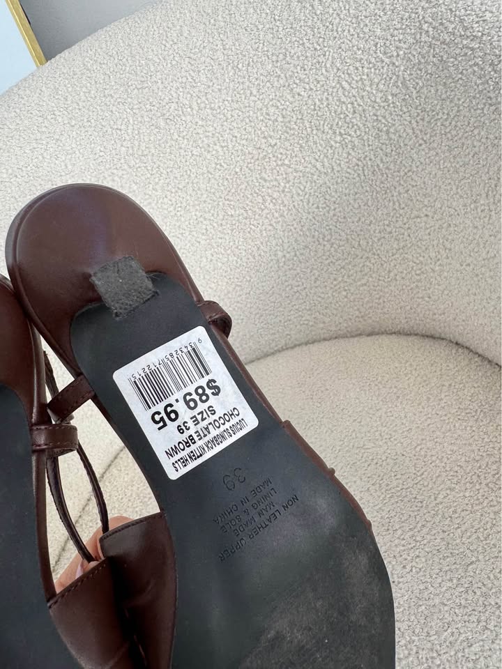 Verali Heels - size 39 NEW