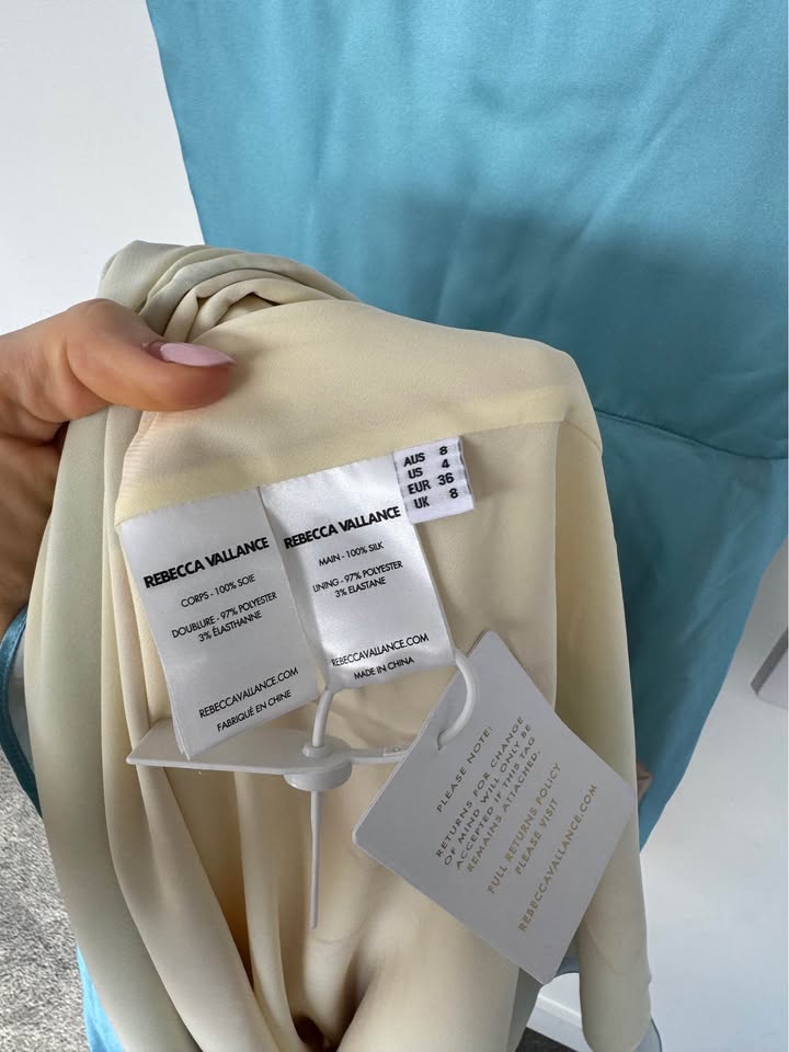 Rebecca Vallance Silky Maxi - size 8 BNWT