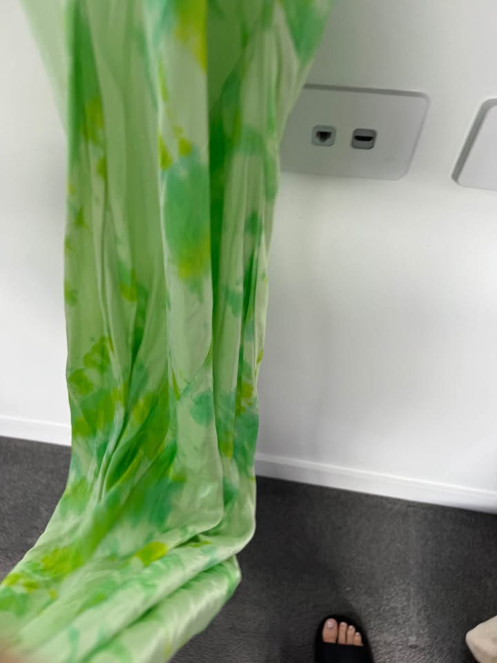 Rat and Boa Silk Maxi Dress - size small