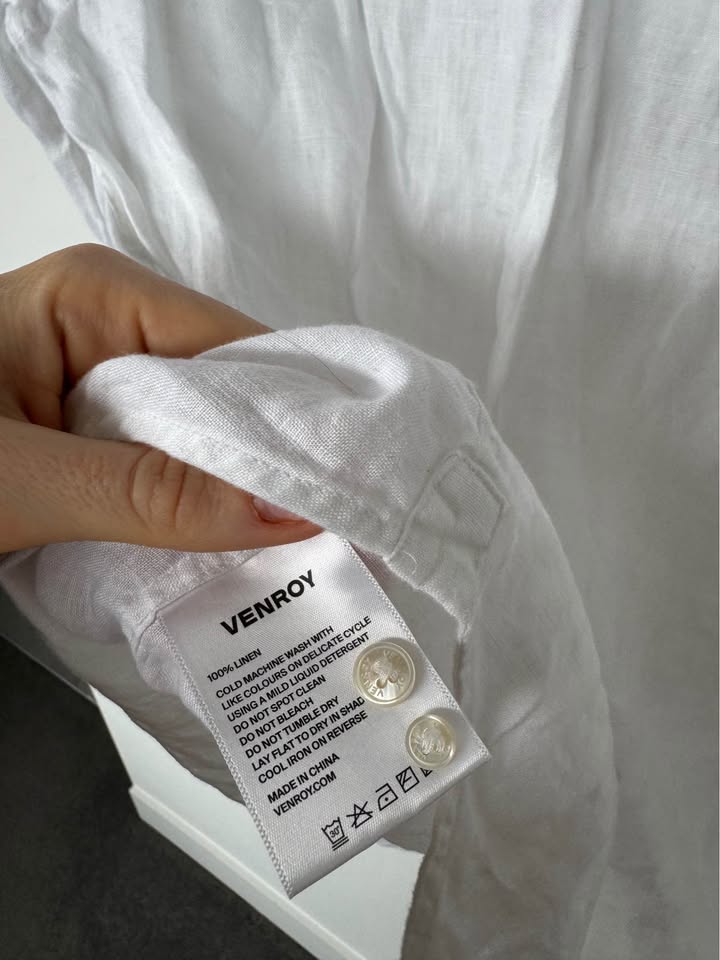 Venroy Linen Shirt - size large