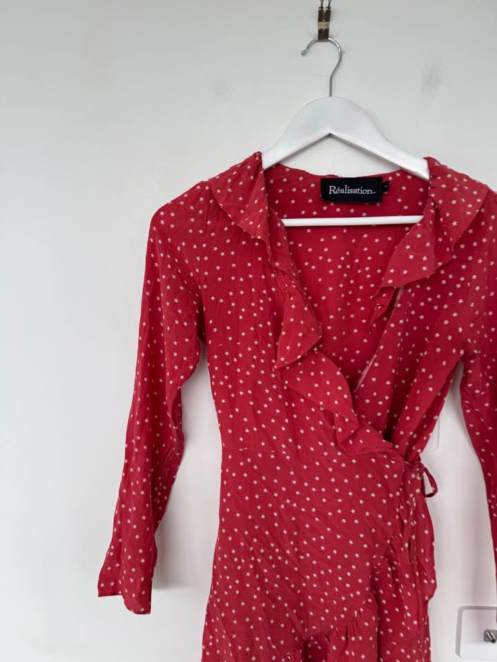 Realisation Silk Mini Dress - size small