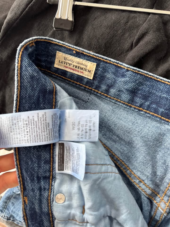 Levi Denim Shorts - size 30