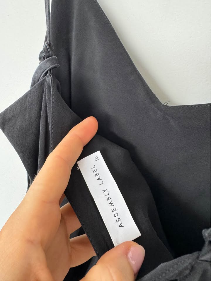 Assembly Label Silk Dress - size 10