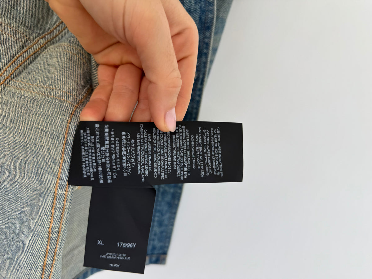 Saint Laurent Denim Jacket - Size XL