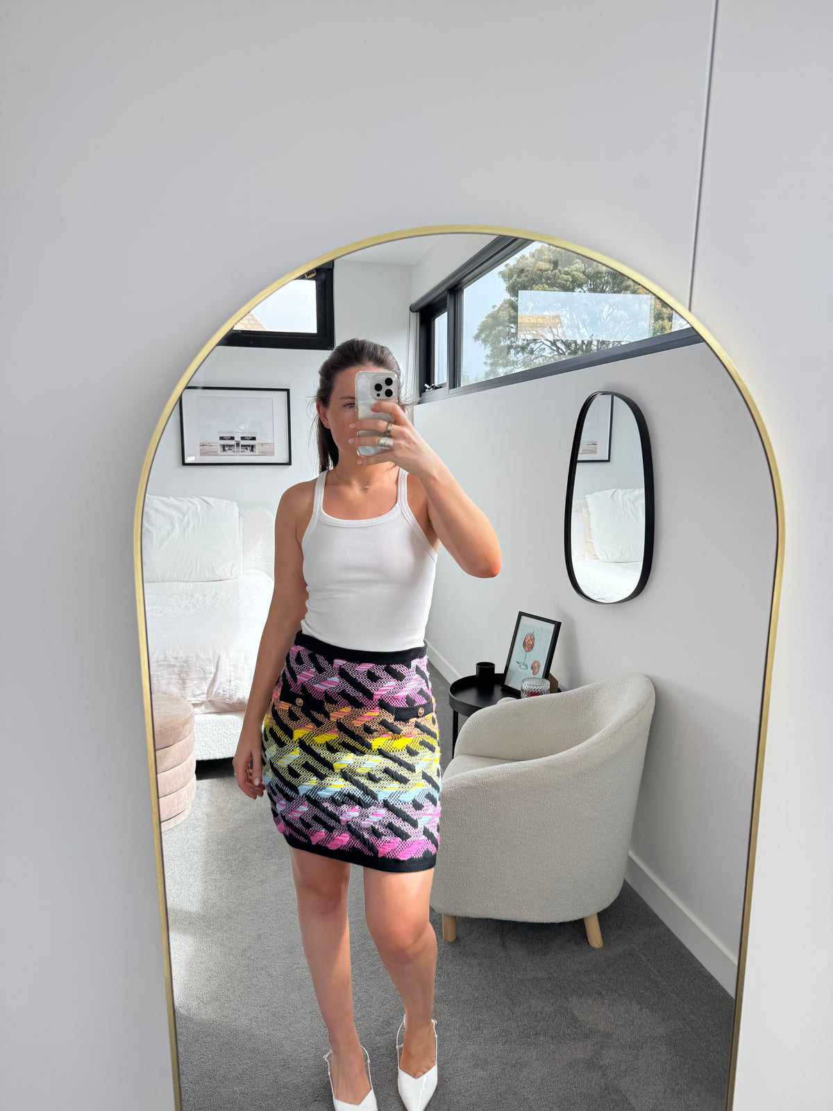 Versace Skirt - size 40 (small)