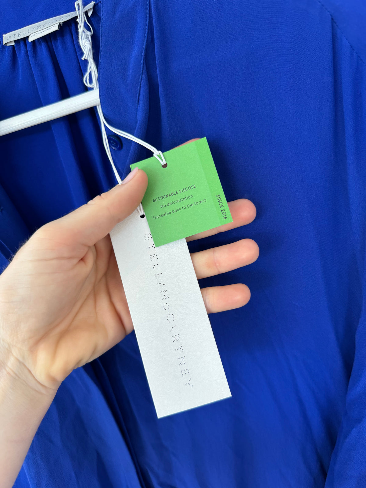 Stella McCartney Blue Dress - Size 48 (14-16)
