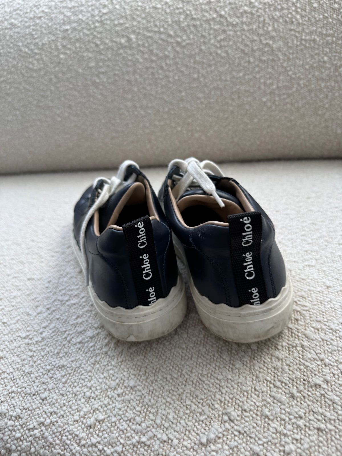 Chloe Navy Sneaker - size 41