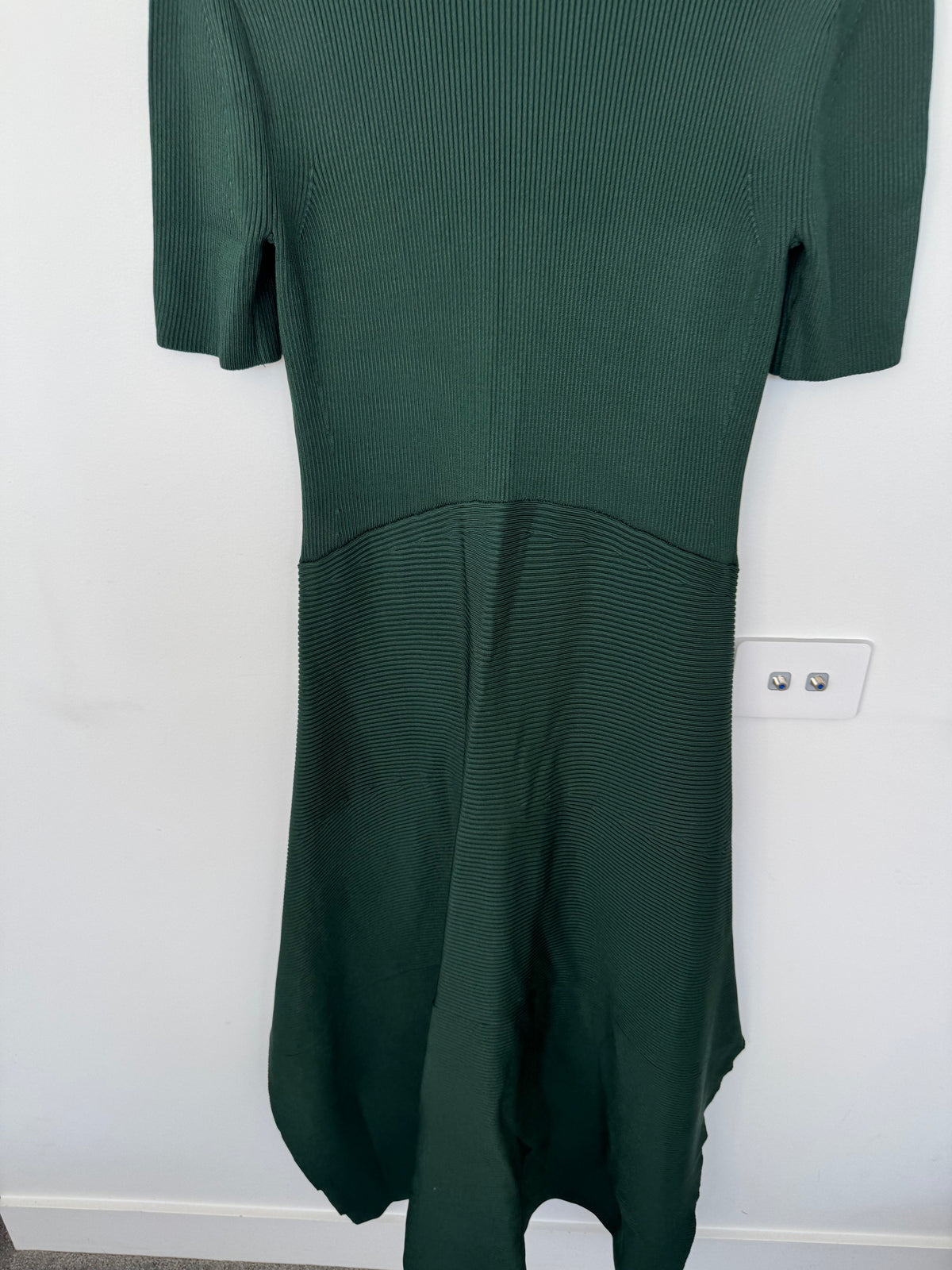 Stella McCartney Green Knit Dress - Size XL