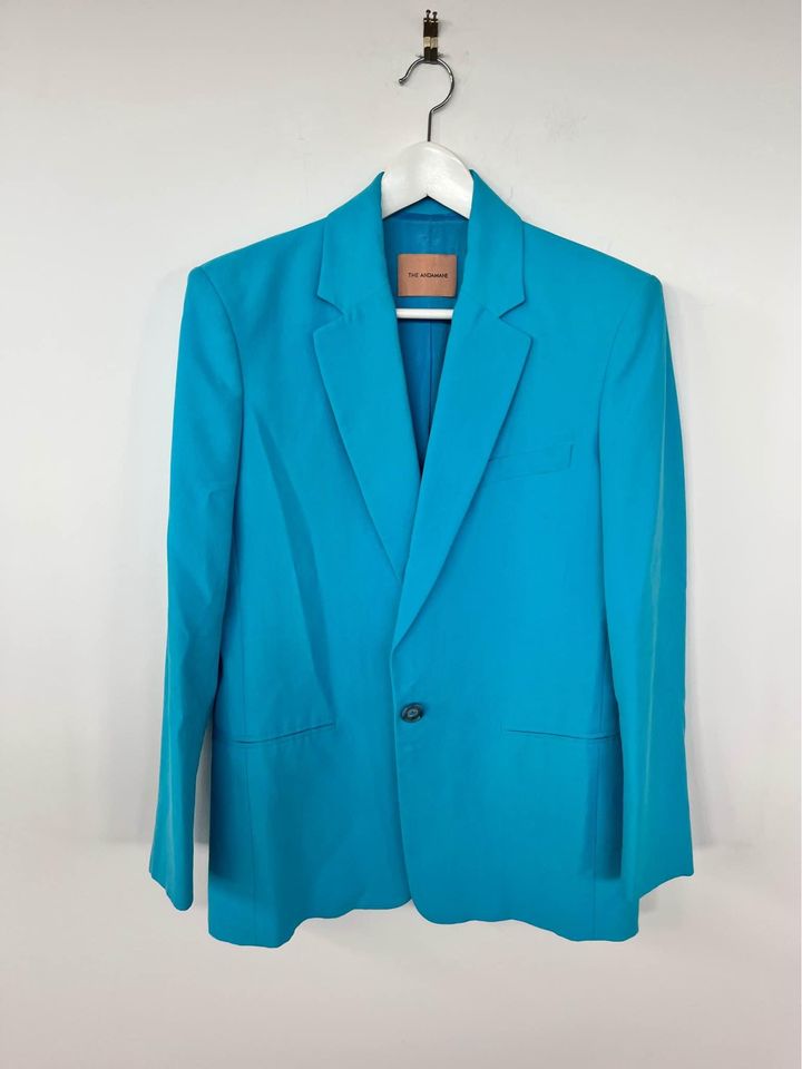 The Andamane Blazer And Skirt Set Blue - Size 38