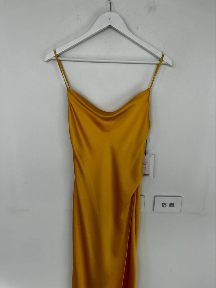 Camilla and Marc Yellow Slip Dress - Size 6