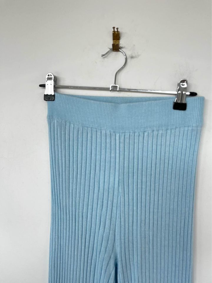 Henne Blue Knit Pants - Size 8