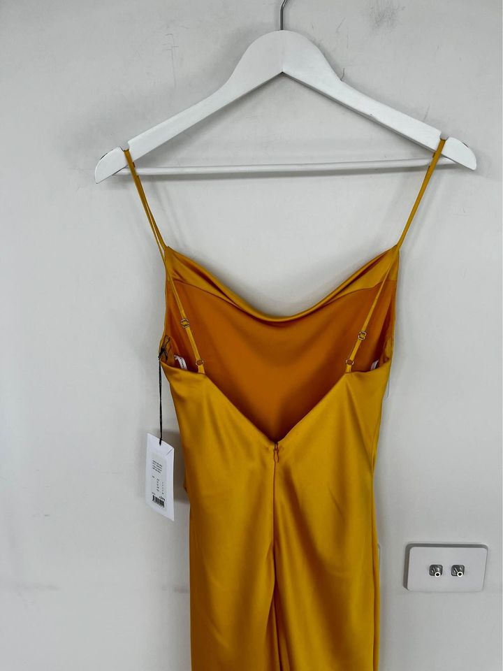 Camilla and Marc Yellow Slip Dress - Size 6