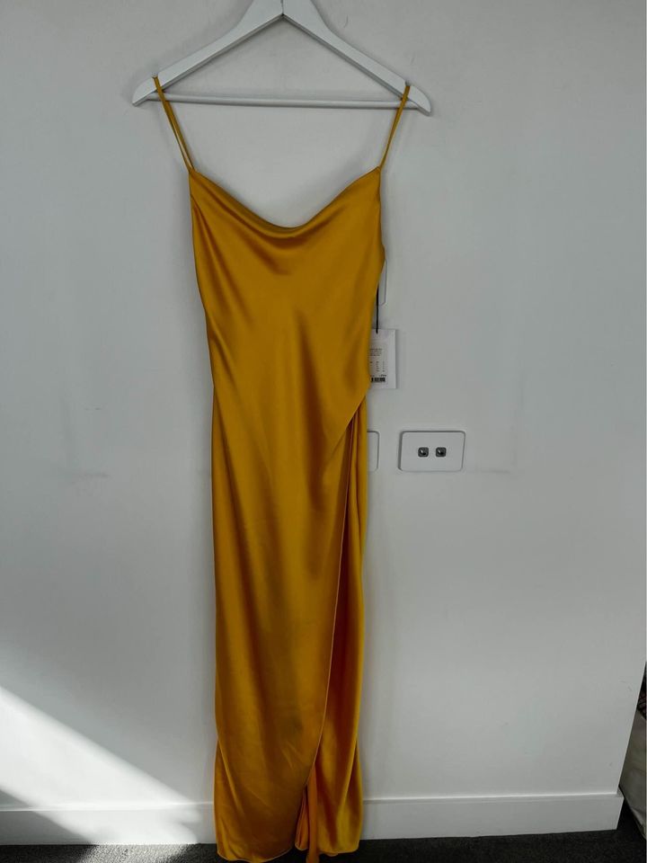 Camilla and Marc Yellow Slip Dress - Size 6