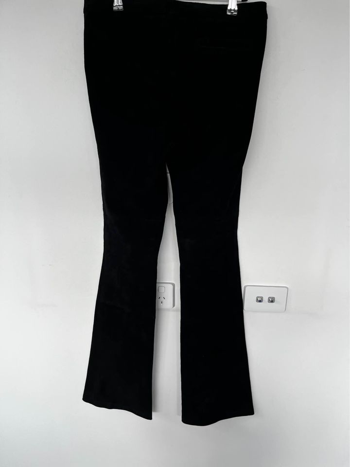 Maje black suede pants - size 38