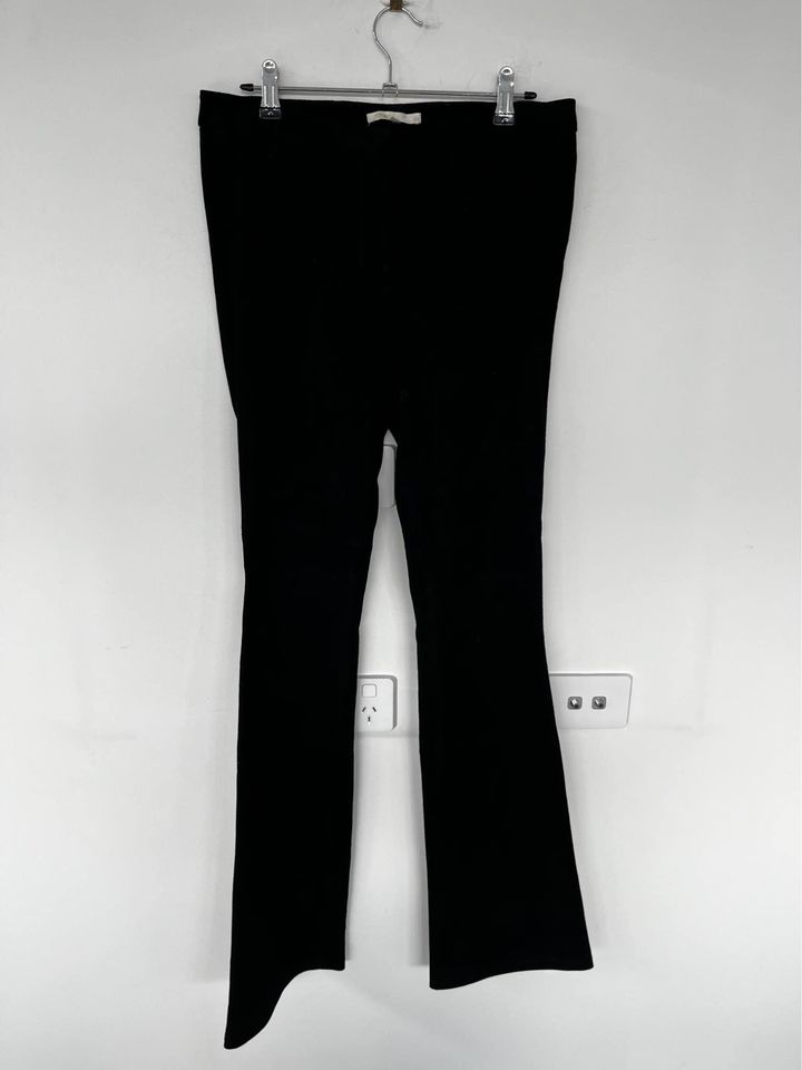 Maje black suede pants - size 38