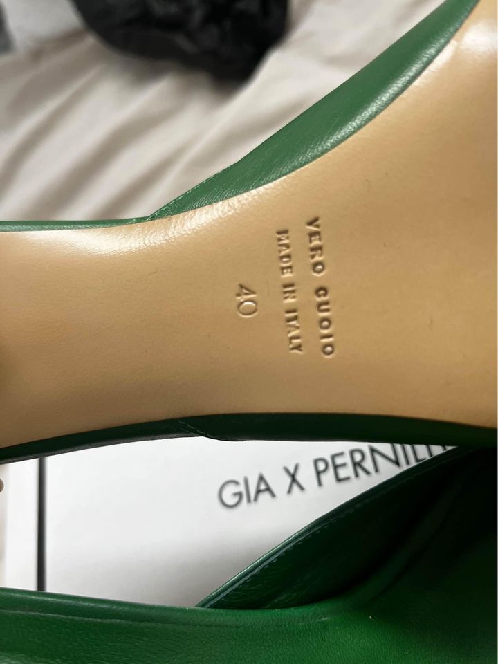 Gia x Pernille Green Heels - size 40