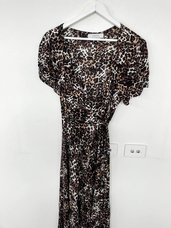 Auguste Animal Print Dress - size 12