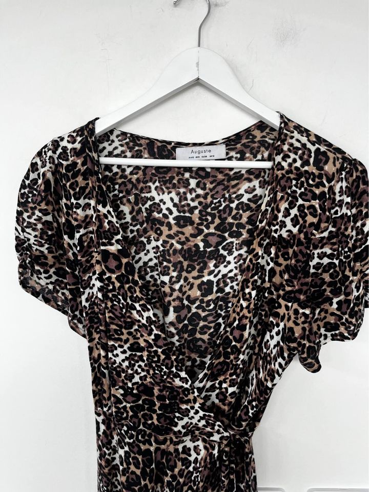 Auguste Animal Print Dress - size 12