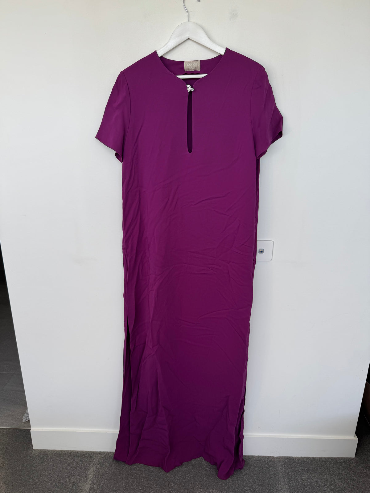 Lanvin Purple Gown - Size 46 (14-16)