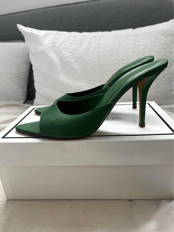 Gia x Pernille Green Heels - size 40