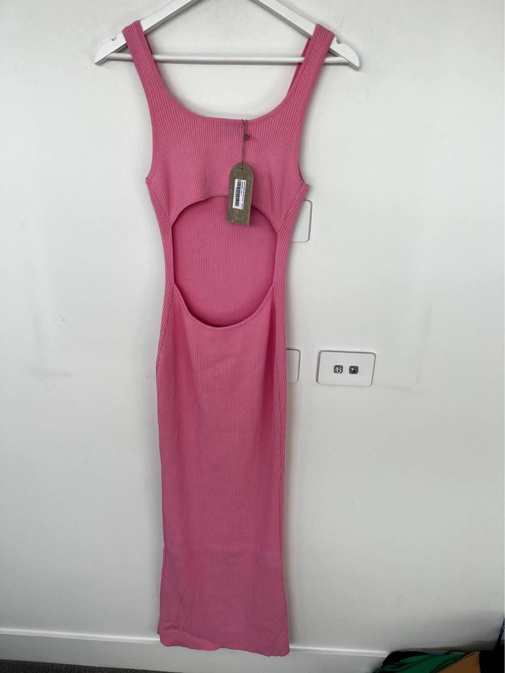 Meshki Pink Dress - Size Small