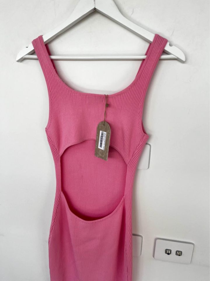 Meshki Pink Dress - Size Small