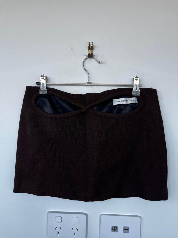 Christopher Esber Mini Skirt - size 6