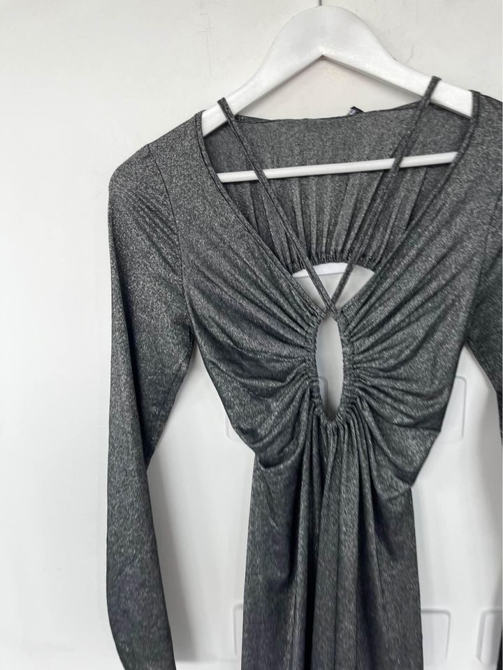 Nicola Fineti Grey Maxi - size 6