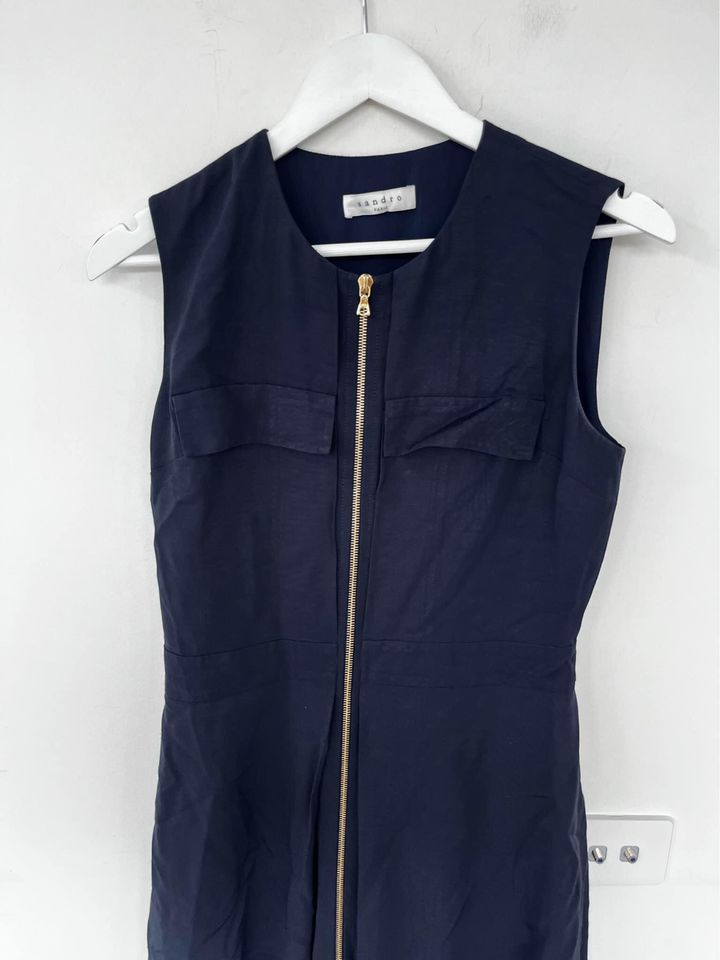 Sandro Navy Mini Dress - size 3