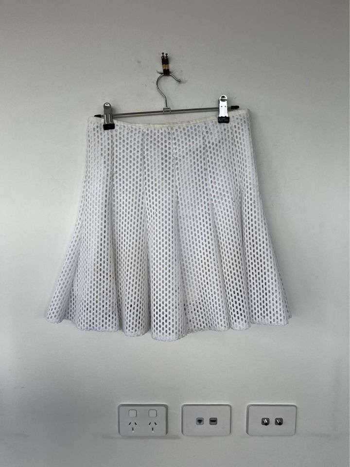 Sandro Mesh Mini Skirt - size small