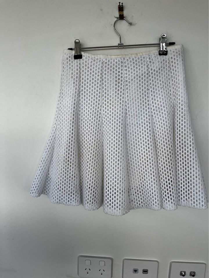 Sandro Mesh Mini Skirt - size small