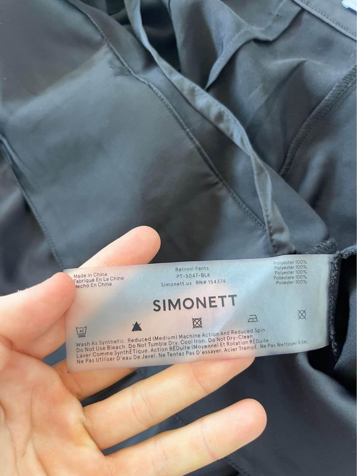 Simonet Silk Pants - size SM