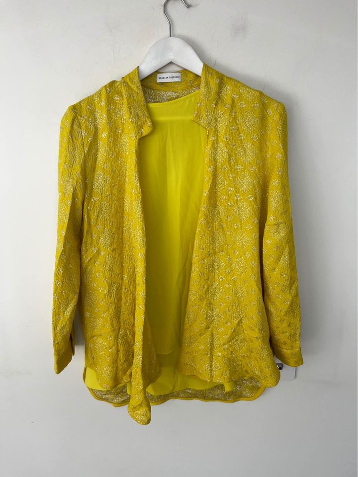 Scanlan Theodore Silk Blouse - size 8